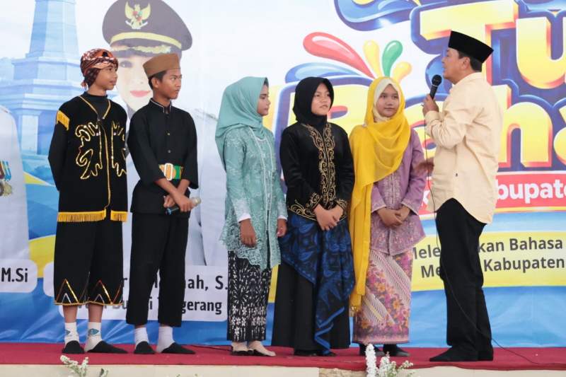 Bupati Tangerang Dorong Tiga Bahasa Daerah Jadi Warisan Generasi Muda