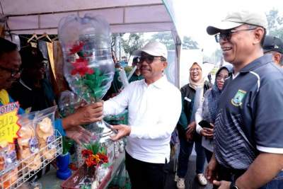 CFD Spesial HUT Kota Tangerang ke-33, DLH Luncurkan Armada dan Gerobak Sampah
