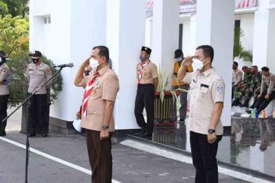 Plh Bupati OKU Pimpin Gladi Bersih Upacara Peringatan HUT Ke-76 Kemerdekaan RI