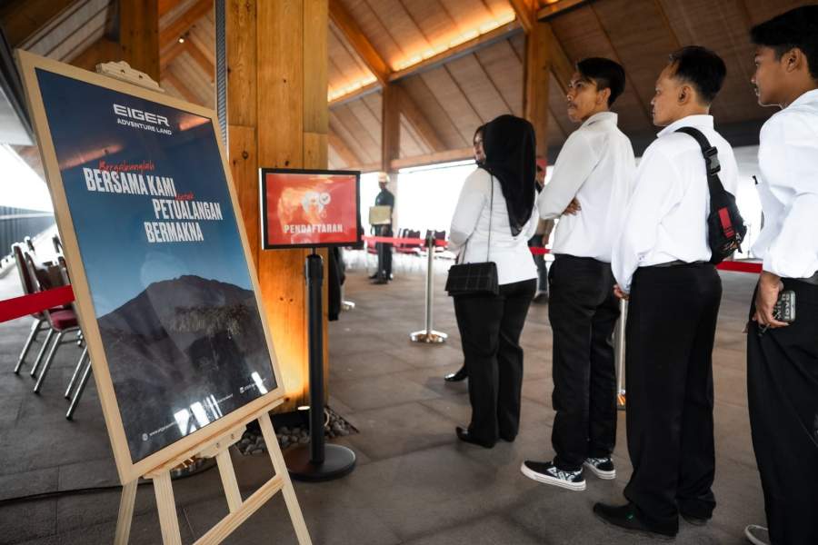 EIGER Adventure Land Perkuat Tim, Targetkan Ratusan Tenaga Kerja dari Lingkungan Sekitar