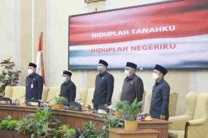 Wabup Tangerang Dengarkan Pandangan Umum Fraksi-Fraksi DPRD Kab Tangerang