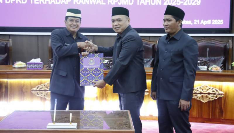 Bupati Tangerang dan DPRD Kabupaten Tangerang Setujui Nota Kesepakatan Ranwal RPJMD 2025-2029