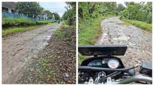 Ironis! Berdiri Sejak 2012, SMKN 1 Cihara Masih Menumpang, Akses Jalan 4 Kilometer Rusak Parah