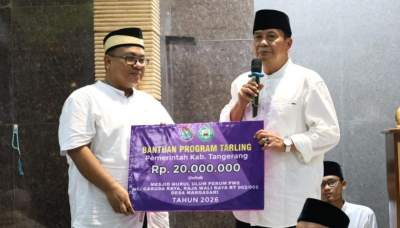 Tarawih Keliling di Masjid Nurul Ulum PWS Margasari, Bupati Tangerang: Perkuat Silaturahmi dan Komitmen Pembangunan