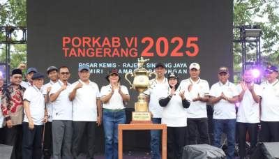 Buka Porkab VI, Wabup Intan: Wadah Pembinaan, Pengembangan dan Pemersatu