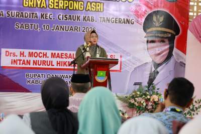 Wabup Intan Minta Warga Jadikan Balai Warga Sebagai Rumah Ide, Gagasan dan Persatuan