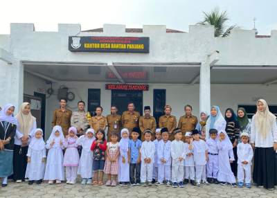 Anak-anak Nurul Muttaqien Geruduk Balai Desa Bantarpanjang