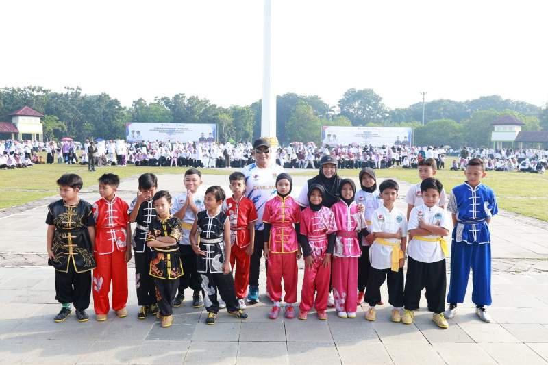 Wabup Intan Kobarkan Semangat Guru di Hardiknas: Tingkatkan Kompetensi, Ciptakan Sekolah Menyenangkan