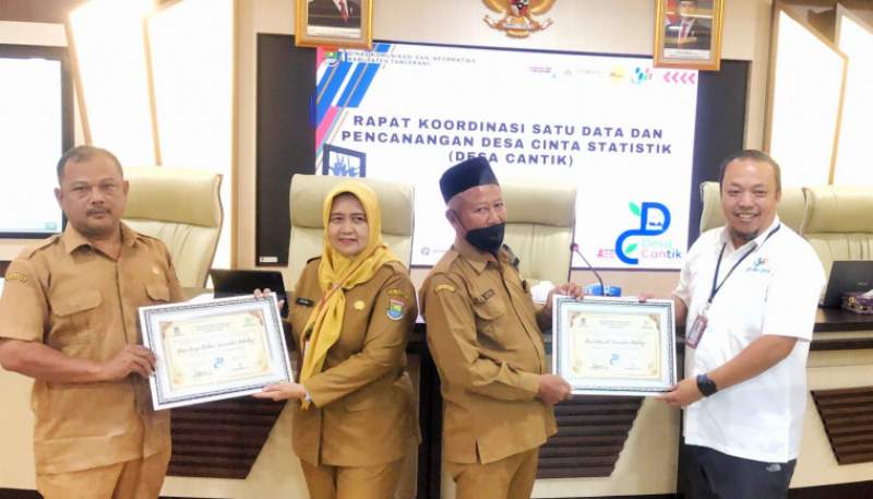 Pemkab Tangerang Gelar Rapat Koordinasi Satu Data dan Pencanangan Desa Cantik