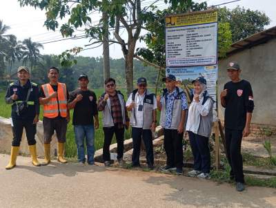 BBWSC3 Lakukan Pengecekan PHO 11 Bangunan Irigasi P3-TGAI di Lebak, Pastikan Sesuai Spesifikasi