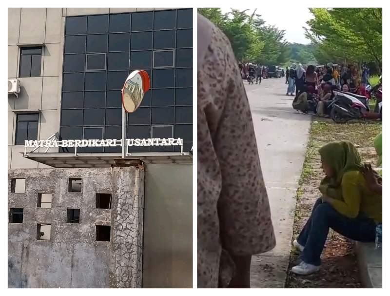 Kesurupan Massal Gegerkan Pabrik Sepatu PT Matra Berdikari Nusantara di Tangerang