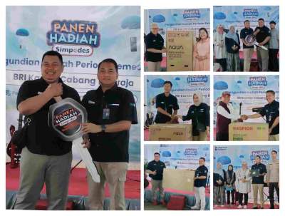 BRI KC Balaraja Bagikan Total Rp 460 Juta dalam Undian Simpedes, Nasabah Beruntung Bawa Pulang Mobil