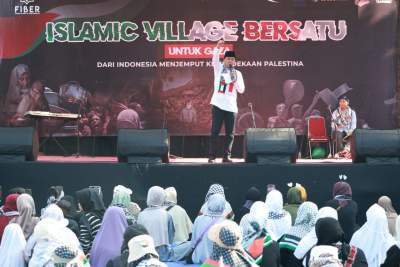 Bupati Tangerang Hadiri Islamic Village Bersatu untuk Gaza, Tegaskan Komitmen Solidaritas Palestina