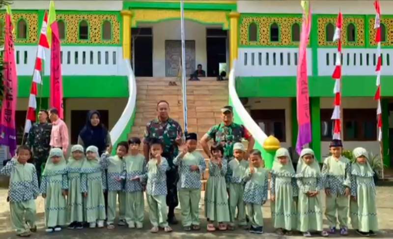 TMMD Non Fisik Meningkatkan Kualitas Pendidikan dan Kesejahteraan Siswa