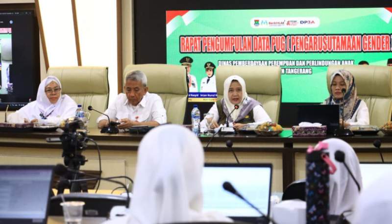 Menuju Pembangunan Berkeadilan, Pemkab Tangerang Optimalkan Data PUG Hadapi Evaluasi PPE