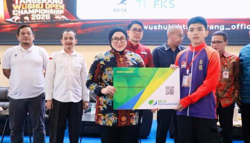 Wakil Bupati Tangerang Buka Tangerang Wushu Open Championship 2026, Diikuti 442 Atlet dari Lima Provinsi
