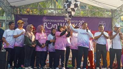 Semarak Senam dan Jalan Sehat Warnai 100 Hari Kerja Bupati Tangerang