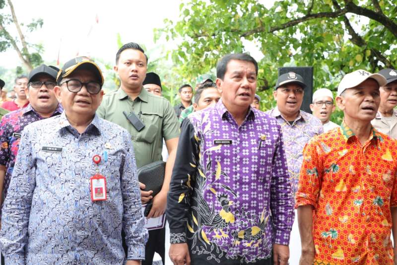 Bupati Tangerang Lakukan Groundbreaking Pembangunan Jembatan Parung Lawang