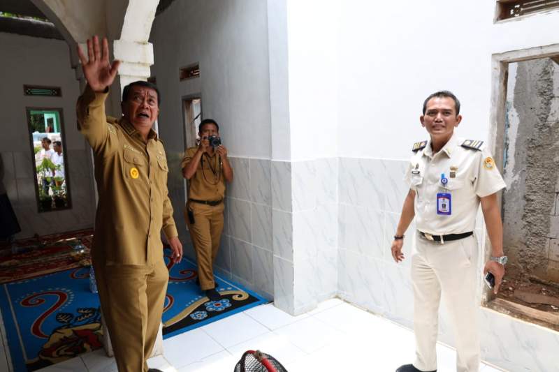 Bupati Tangerang Tinjau Pembangunan Majelis Ta’lim Darul Mujtaba di Kecamatan Kemiri