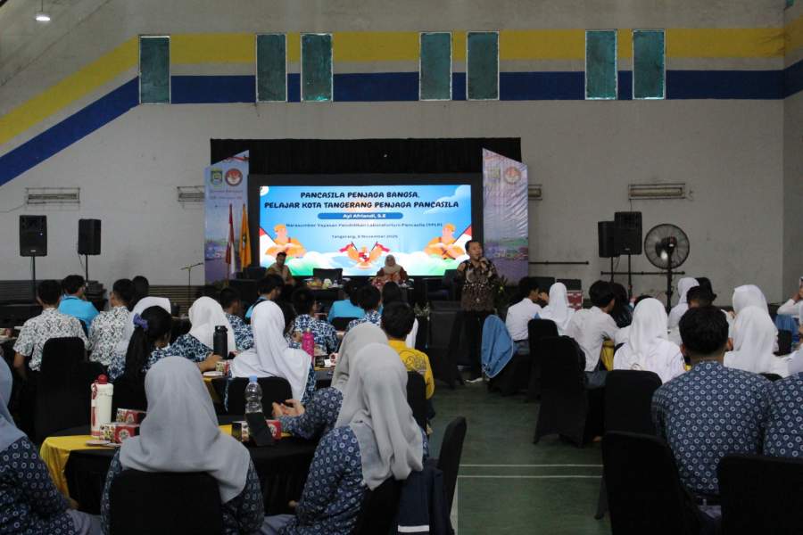 Kesbangpol Kota Tangerang Perkuat Wawasan Kebangsaan Pelajar, Tanamkan Patriotisme dan Cinta Tanah Air Sejak Dini