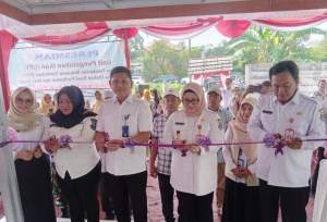 Wabup Kabupaten Tangerang Resmikan UPI Dan PMT Di Jayanti