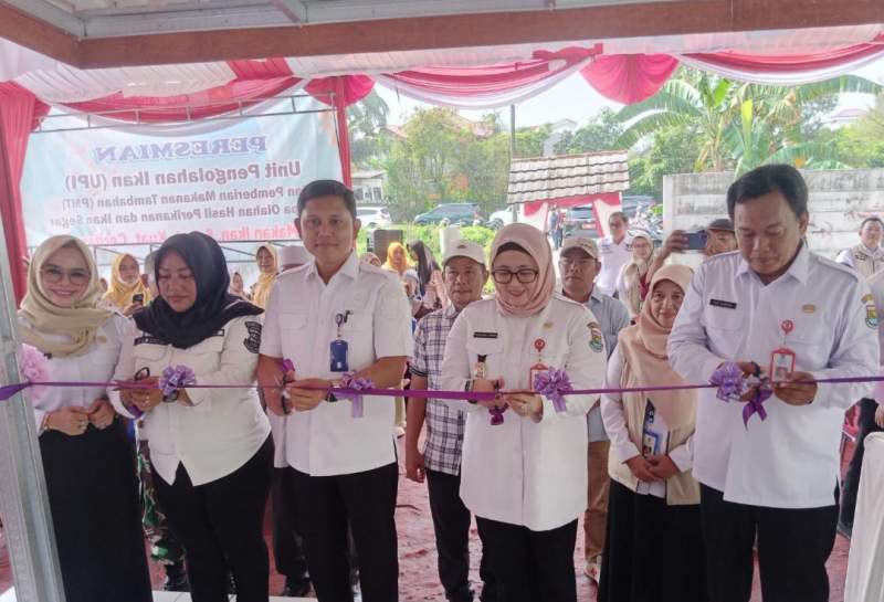 Wabup Kabupaten Tangerang Resmikan UPI Dan PMT Di Jayanti