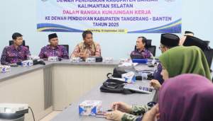 Dewan Pendidikan Kabupaten Tangerang Terima Kunjungan Kerja Kabupaten Banjar Guna Perkuat Sinergitas