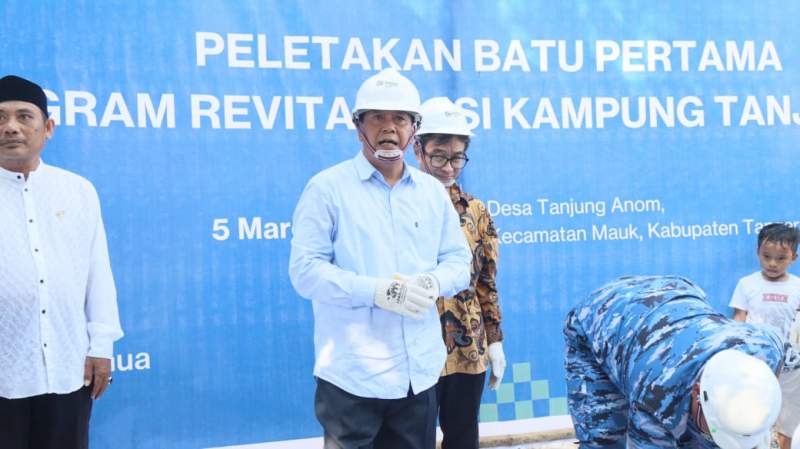 Bupati Tangerang Resmikan Pembangunan Permukiman Nelayan di Tanjung Kait