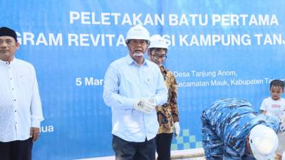 Bupati Tangerang Resmikan Pembangunan Permukiman Nelayan di Tanjung Kait