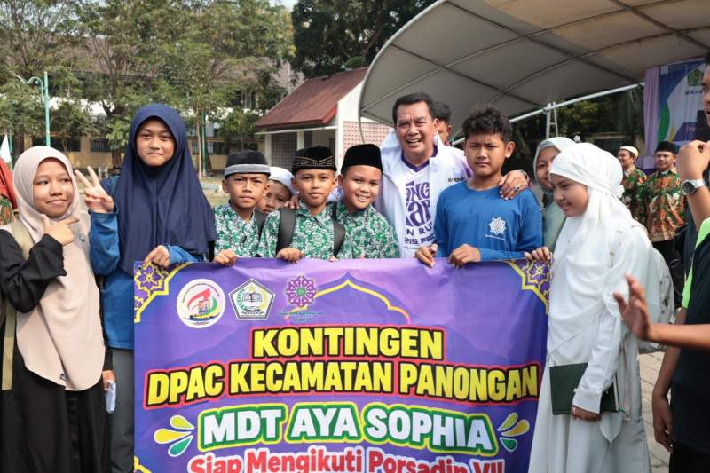 Buka PORSADIN VII, Bupati Tangerang Dorong Santri Berprestasi dan Berakhlak