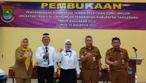 Pemkab Tangerang Gelar Pelatihan Pengembangan Kompetensi Guru Inklusi