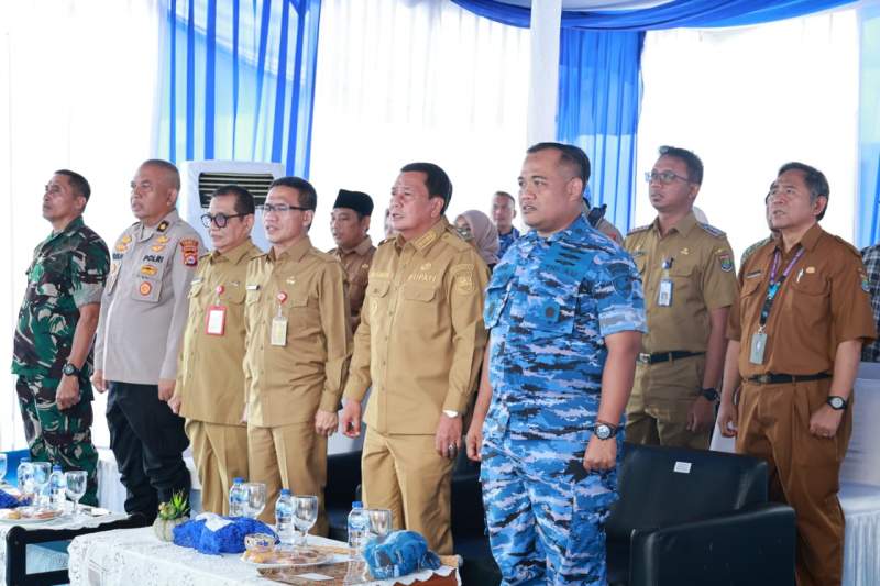 Bupati Apresiasi Baksos Kesehatan Gratis Satrad 401 Tajung Kait Mauk