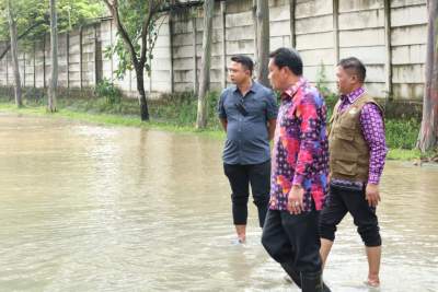 Bupati Tangerang Tinjau Lokasi Banjir di Kawasan Olek Tigaraksa