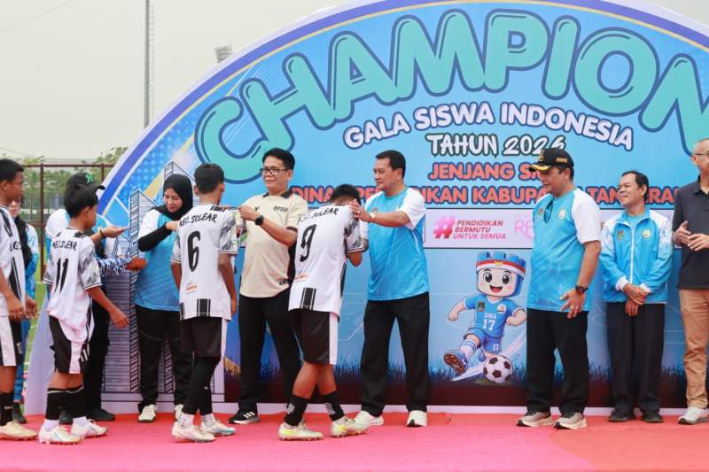 Bupati Tangerang Tutup Gala Siswa Indonesia Tingkat Kabupaten Tangerang