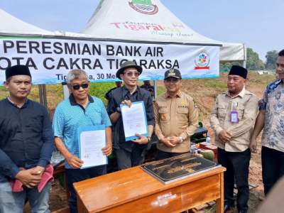 Bank Air Sudirman Indra Jadi Unit Usaha Baru Bumdes Pete