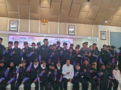 Bidik Juara Umum, Pemkab Tangerang Resmi Lepas Kontingen POPDA XII dan PEPARPEDA IX Banten 2026