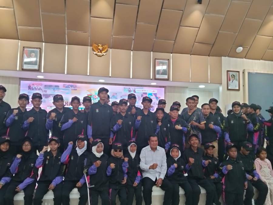 Bidik Juara Umum, Pemkab Tangerang Resmi Lepas Kontingen POPDA XII dan PEPARPEDA IX Banten 2026