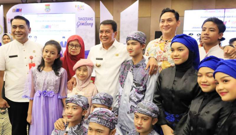 Puncak Hardiknas, Bupati Tangerang Tutup FLS3N dan O2SN Tingkat Kabupaten