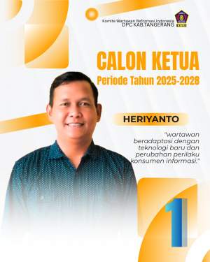 Sosok Heriyanto Penantang Petahana KWRI Tangerang