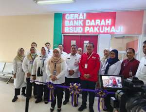Atasi Kendala Geografis, RSUD Pakuhaji Buka Gerai Bank Darah Bersama PM