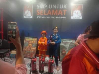 BPBD Kota Tangerang Jadi Favorit Keluarga di Festival Cisadane 2026, Edukasi Kebencanaan Dikemas Seru dan Interaktif