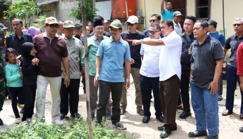 Bupati Tangerang Kunjungi Warga Perumahan Cisoka Indah Regency