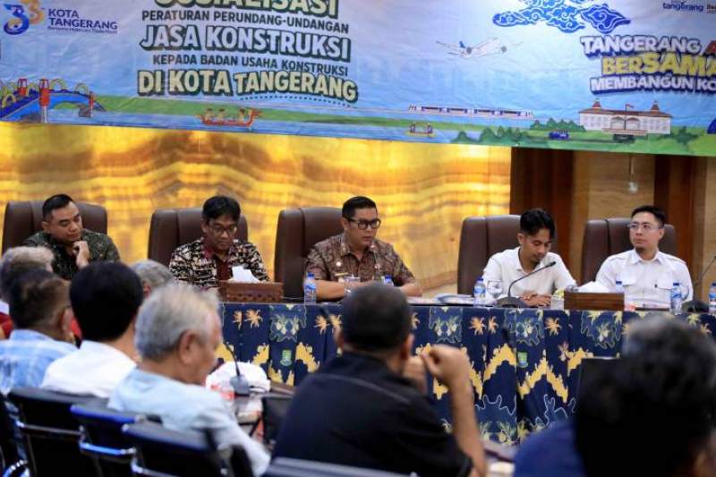 Wakil Wali Kota Tangerang Ajak Pelaku Jasa Konstruksi Patuh Regulasi dan Perkuat Kolaborasi