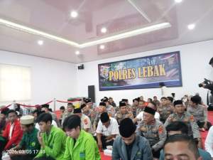 Mapolres Lebak Gelar Buka Puasa Bersama, Pererat Silaturahmi dan Santuni Anak Yatim