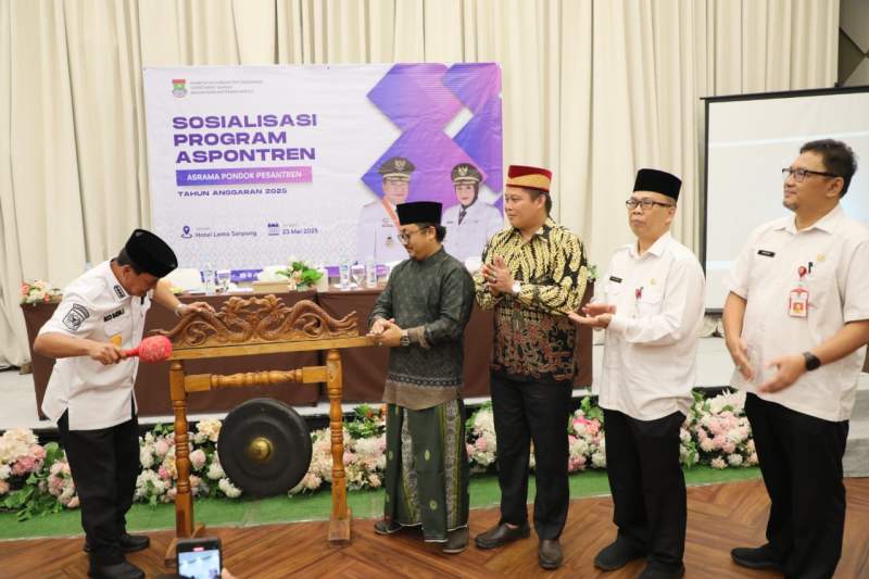 Jawab Kebutuhan Santri, Pemkab Tangerang Targetkan 700 Asrama Pesantren Layak Huni