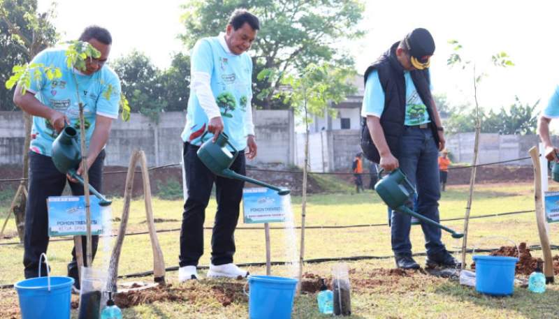 Bupati Tangerang dan Gubernur Banten Kampanyekan “Ayo Tangerang Langit Biru” Dan Dorong Generasi Bersih dan Sehat