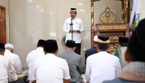 Bupati Tangerang Laksanakan Jumling di Masjid Hikmatul Falahiyah Desa Cempaka Cisoka
