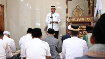 Bupati Tangerang Laksanakan Jumling di Masjid Hikmatul Falahiyah Desa Cempaka Cisoka