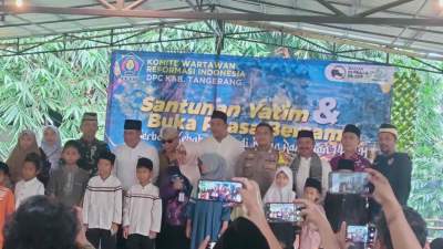 KWRI Kabupaten Tangerang Gelar Santunan Yatim dan Buka Puasa Bersama, Wujud Kepedulian Insan Pers di Bulan Ramadan