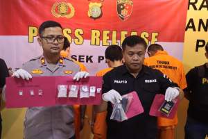 Peredaran 280,68 Gram Sabu Digagalkan Polsek Pinang